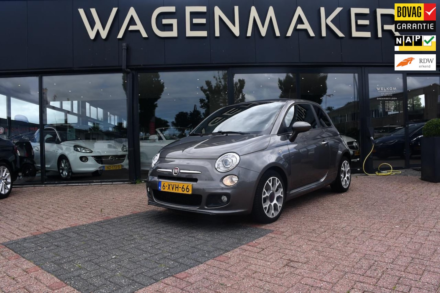 Fiat 500 - 0.9 TwinAir Turbo 500S AUT|Clima|Tel|Dealer Onderh! - AutoWereld.nl