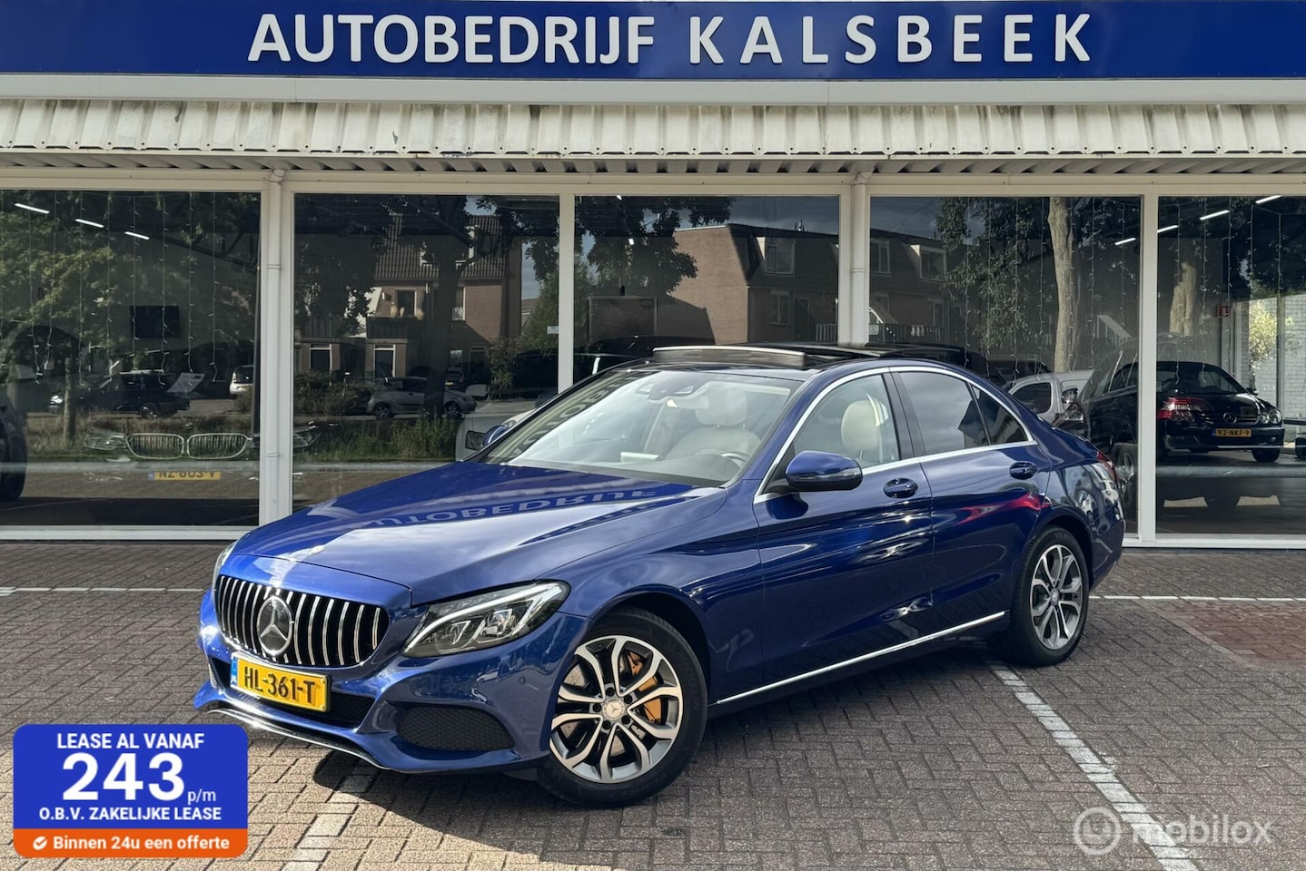 Mercedes-Benz C-klasse - 350 e Lease Edition Pano|Camera|Lane|Burmester| - AutoWereld.nl