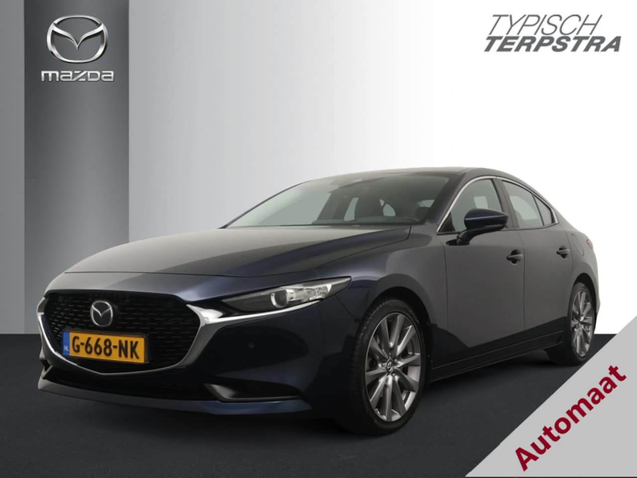 Mazda 3 - Sedan SKYACTIV-G 122 Comfort met Bose & Leer - AutoWereld.nl