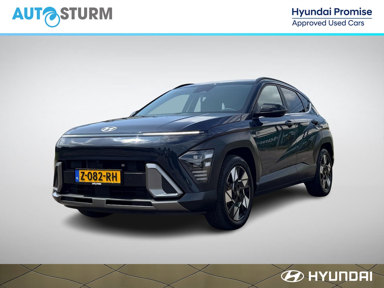 Hyundai Kona - 1.6 GDI HEV Premium | Two-Tone Lakkleur | Stoelverwarming + -Ventilatie | 360° Camera | Le - AutoWereld.nl