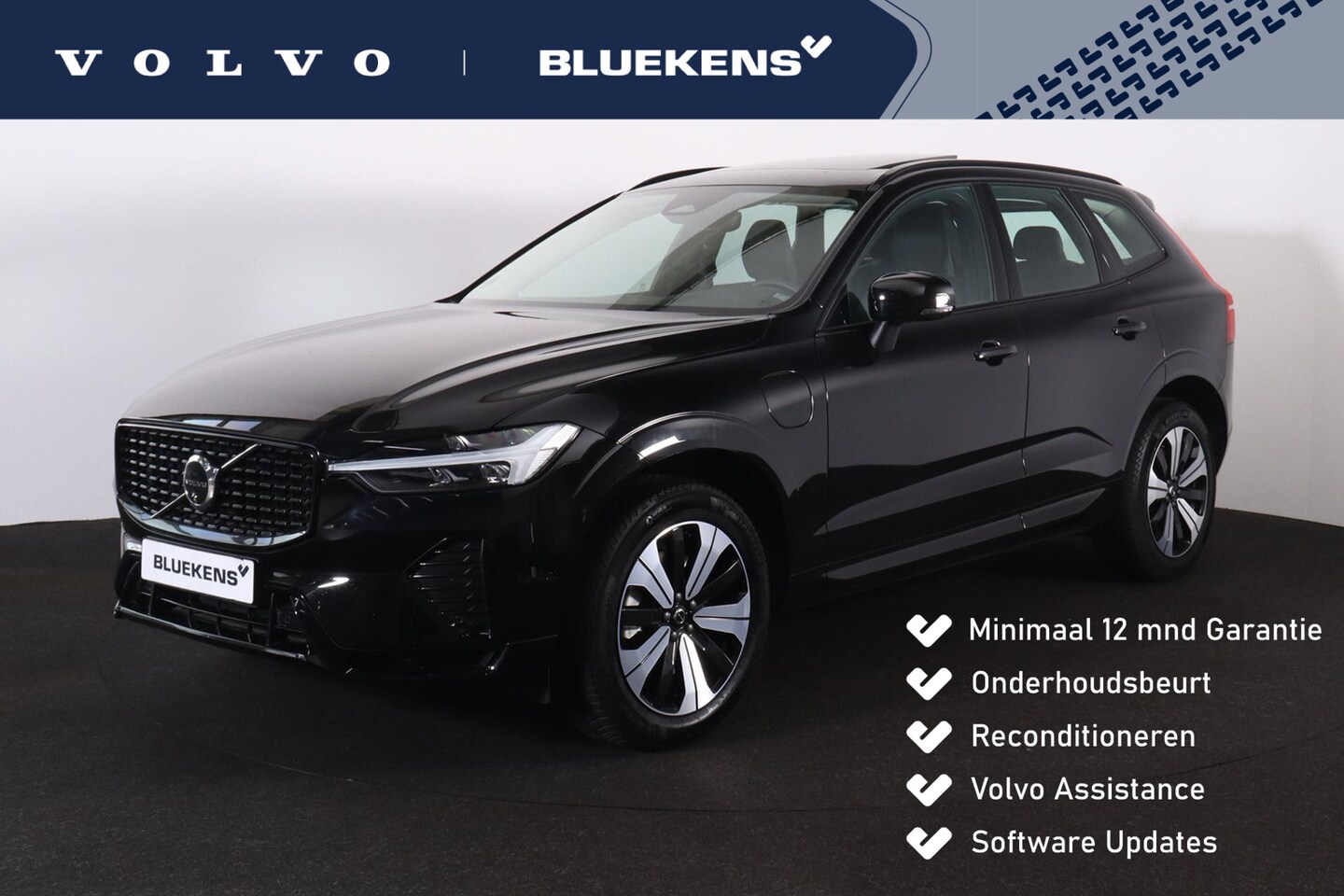 Volvo XC60 - T6 Recharge AWD Plus Dark - Panorama/schuifdak - IntelliSafe Assist & Surround - 360º Came - AutoWereld.nl