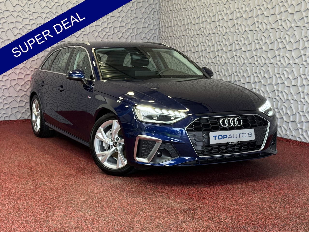 Audi A4 Avant - 40 TFSI 2.0 204 PK S-LINE 6.289KM! 08/2024 NWST LED NAVI VIR.COCKPIT ADAP.CRUIS ELEK.KLEP - AutoWereld.nl