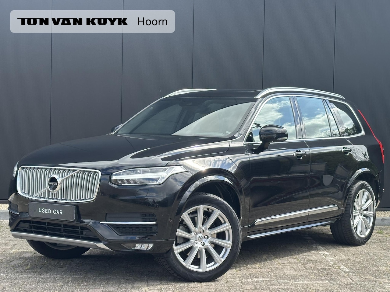 Volvo XC90 - 2.0 T5 AWD Inscription standkachel /amber leder/ schuifdak/ 360 camera/ cd speler/ intelli - AutoWereld.nl