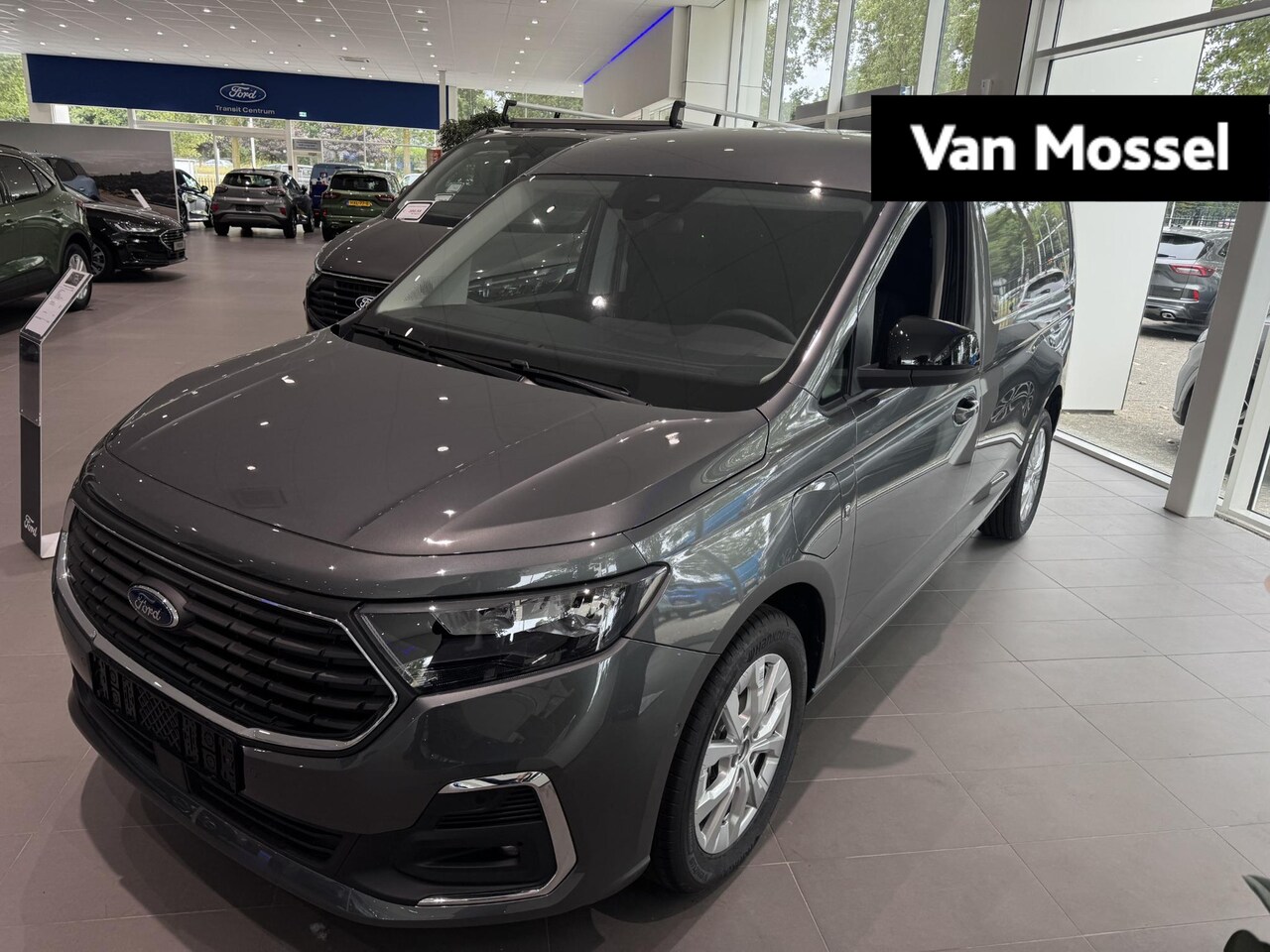 Ford Transit Connect - 1.5 EcoBoost PHEV 150pk | L2 | Limited | Automaat | Graphite Grey | Limited bekleding | La - AutoWereld.nl