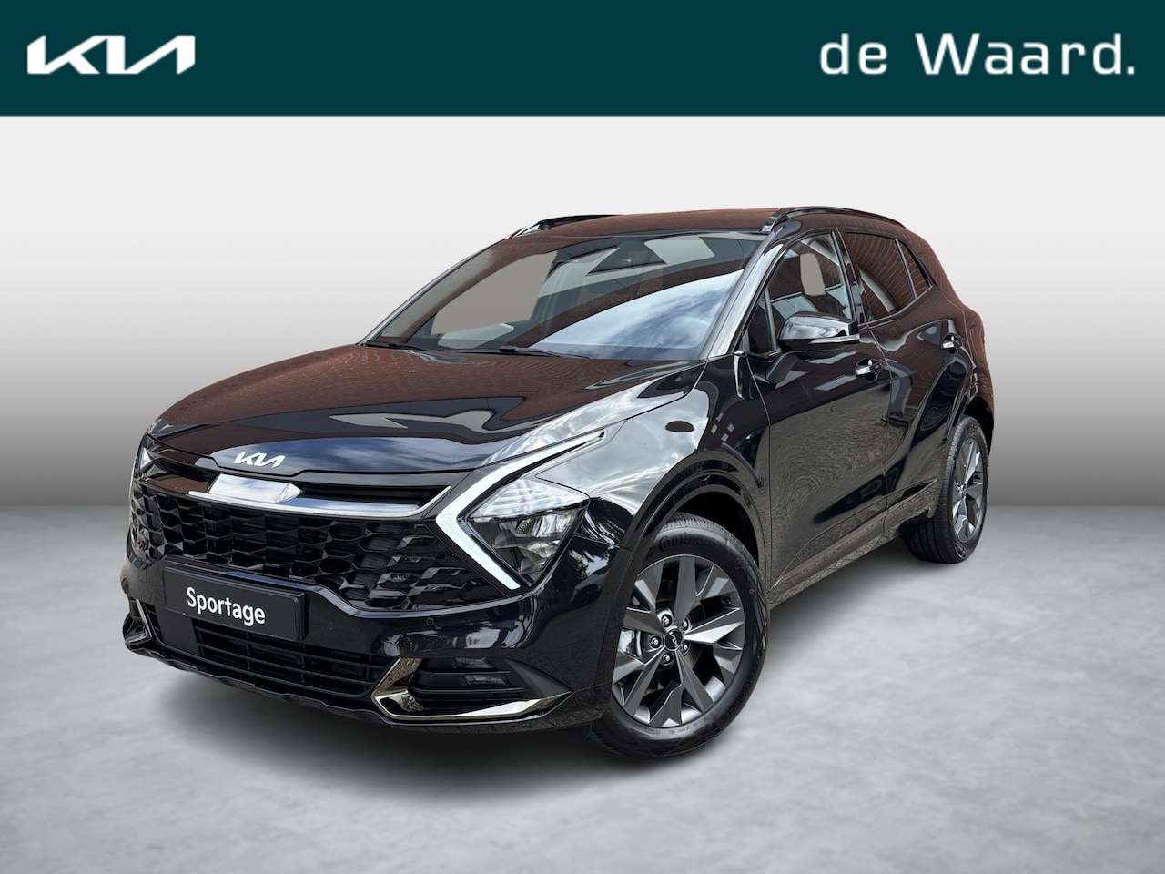 Kia Sportage - 1.6 T-GDi Hybrid Dark Edition | €3.940,- korting | Suede bekleding | Stoel- en stuurverwar - AutoWereld.nl