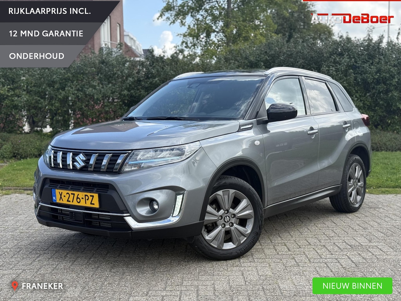 Suzuki Vitara - 1.4 Boosterjet Select Smart Hybrid Adaptive Cruise | Camera | Stoelverwarming - AutoWereld.nl