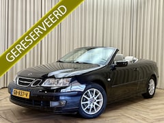Saab 9-3 Cabrio - 1.8t Vector *Slechts 102.397km* Leder / Stoelverwarming / Cruise / Climate Control / 17''