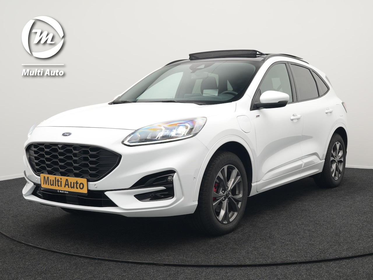 Ford Kuga - 2.5 ST-Line Plug in Hybrid 225pk Dealer O.H PHEV | Trekhaak Af Fabriek | Panodak | Head up - AutoWereld.nl