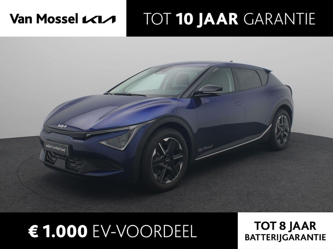 Kia EV6 - Light Edition 63 kWh | DEMO | Vraag naar beschikbaarheid | Stoel en Stuur Verwarming | Nav - AutoWereld.nl