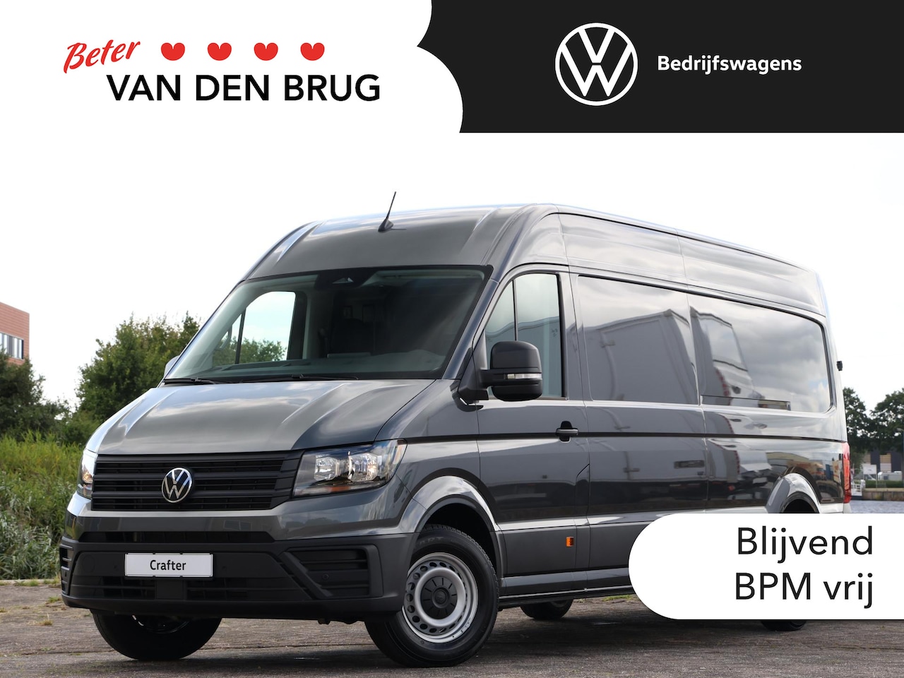 Volkswagen Crafter - Bedrijfswagens 2.0 TDI L4H3 140PK Trendline | 3,99% FL Actie | Nieuw model | Airco | Cruis - AutoWereld.nl