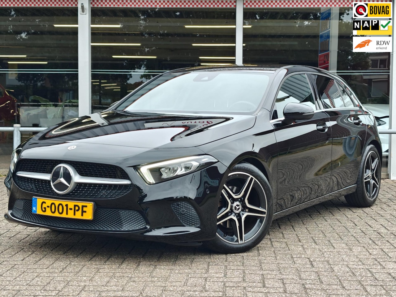 Mercedes-Benz A-klasse - 160 Advantage |NL-auto | Virtual cockpit | Camera | Carplay | Volledig Widescreen - AutoWereld.nl