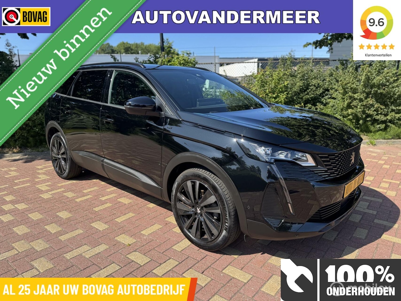 Peugeot 5008 - 1.2 PureTech GT / Black Pack / Luxe - AutoWereld.nl