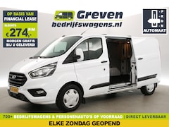 Ford Transit Custom - 300 2.0 TDCI L2H1 Automaat Airco Camera Carplay Cruise 2x Schuifdeur PDC 3 Persoons