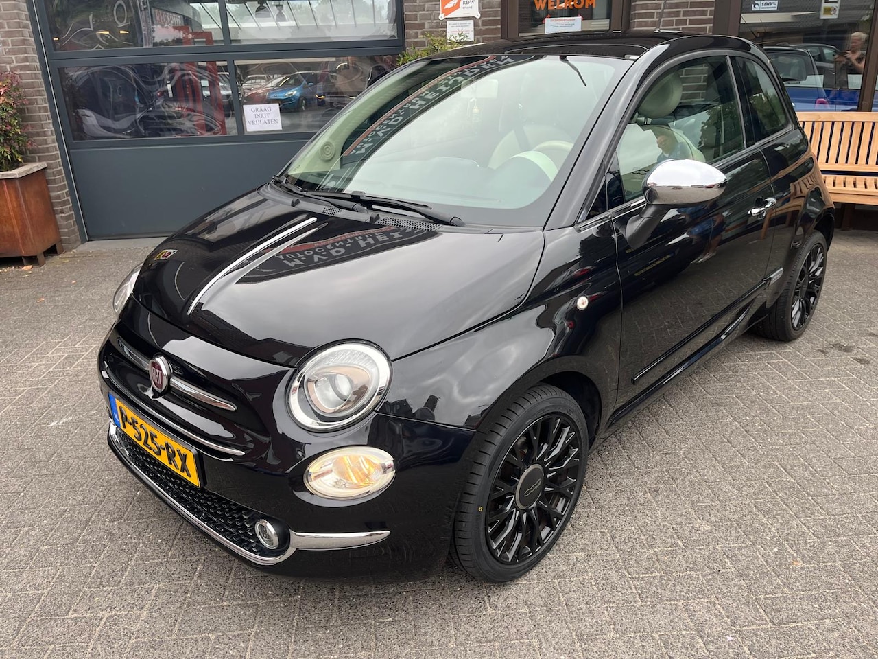 Fiat 500 - 1.2 Louge Panoramadak Navigatie - AutoWereld.nl