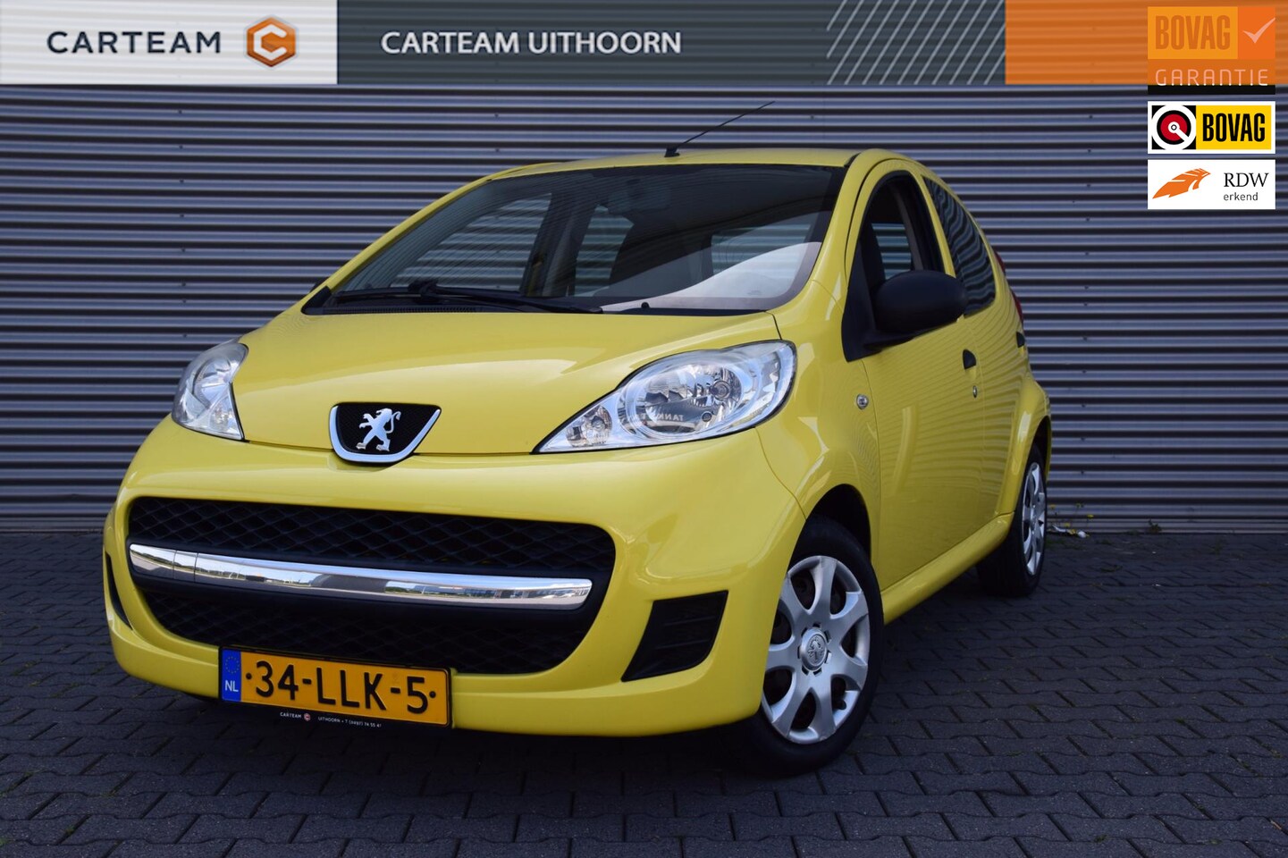 Peugeot 107 - 1.0-12V XR Stuurbekrachtiging, Aux Radio, lage kilometerstand ! ( incl 3 maanden Check & G - AutoWereld.nl