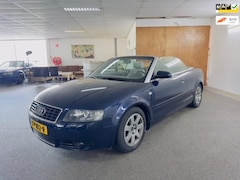 Audi A4 Cabriolet - 3.0 V6 Exclusive Apk Nieuw, 2e Eigenaar, Cruise, Clima, Stoelverwarming, Leder, PDC, 2 sle