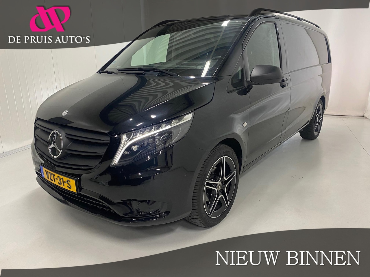 Mercedes-Benz Vito - 116 CDI Lang 160PK Autom 19 Inch AMG Velgen Camera ACC Standkachel Climate Control Trekhaa - AutoWereld.nl