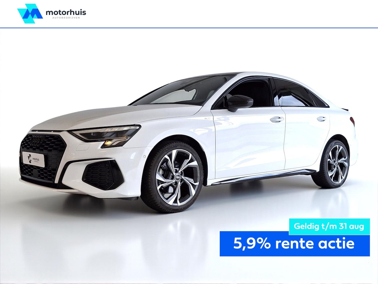 Audi A3 Limousine - 30 TFSI 110pk S tronic Edition One PDC LED LMV APPLE CARPLAY STOELV - AutoWereld.nl