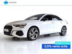 Audi A3 Limousine - 30 TFSI 110PK S-LINE EDITION ONE AUTOMAAT VIRTUAL BLACK PACK FULL LED WINTERPACK