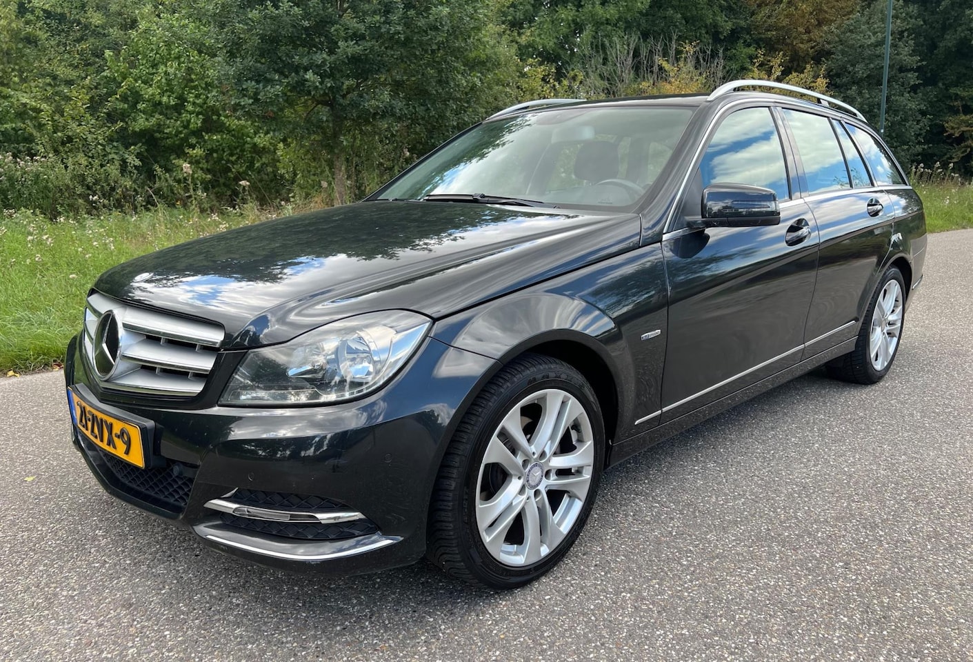 Mercedes-Benz C-klasse Estate - 180 CDI Business Class Avantgarde Automaat- Airco-- Navigatie- Elec. ramen--Trekhaak- Lmv. - AutoWereld.nl