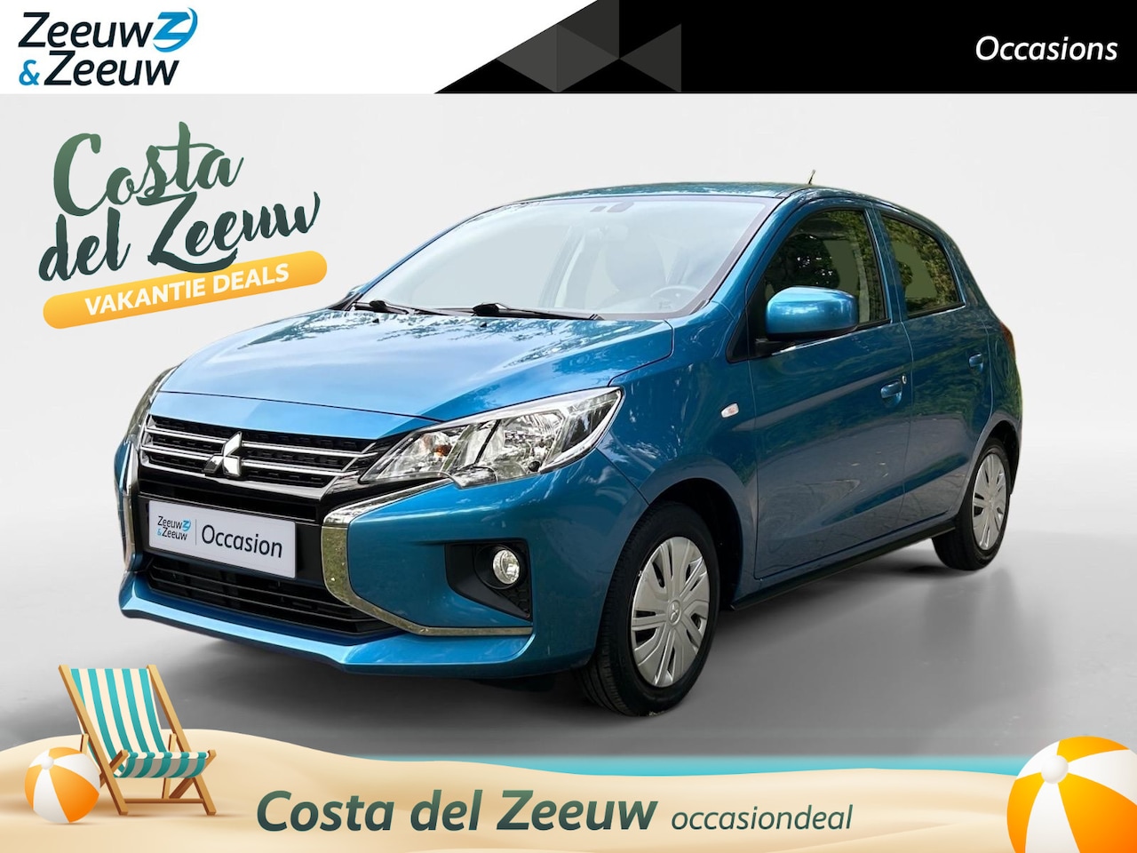 Mitsubishi Space Star - 1.0 Cool+ Airco , el ramen , cv , lage kilometerstand - AutoWereld.nl