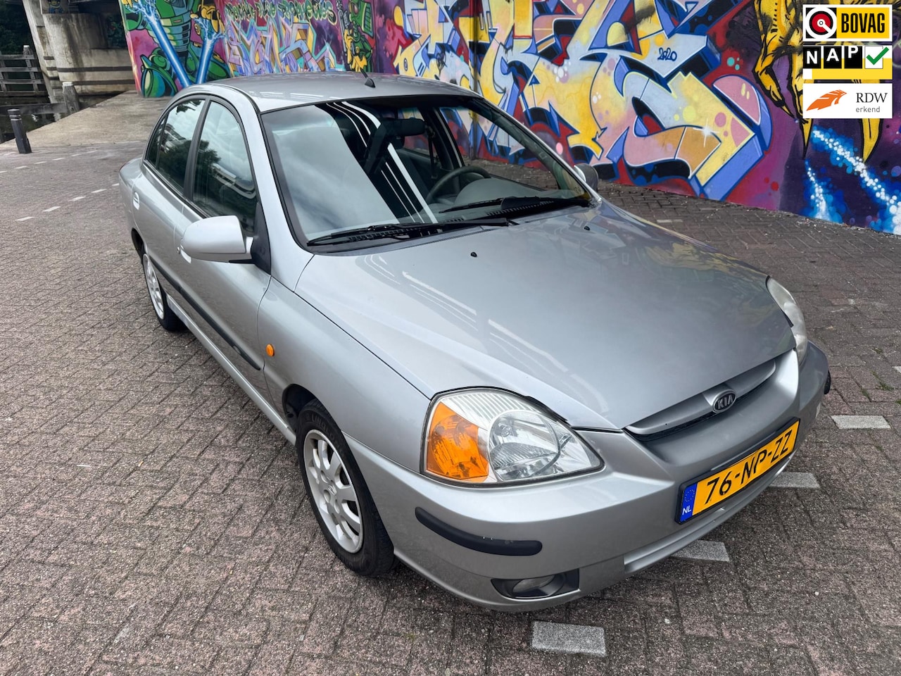 Kia Rio - 1.5 LS met let op origineel 100.000 km nap stuurbekrachtiging leuke auto met leuke km stan - AutoWereld.nl