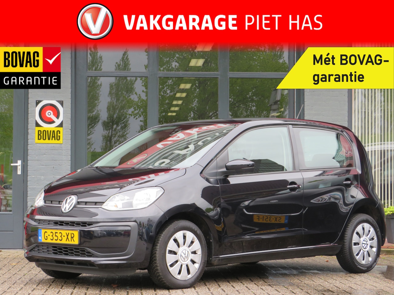 Volkswagen Up! - 1.0 BMT move up! | Airco | Bluetooth | DAB Radio | Incl. BOVAG Garantie | - AutoWereld.nl
