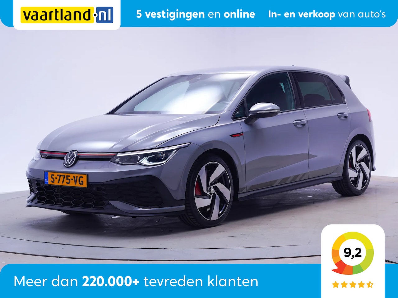 Volkswagen Golf - 2.0 TSI GTI Clubsport 300pk Aut. [ Navi Sfeerverlichting Carplay ] - AutoWereld.nl