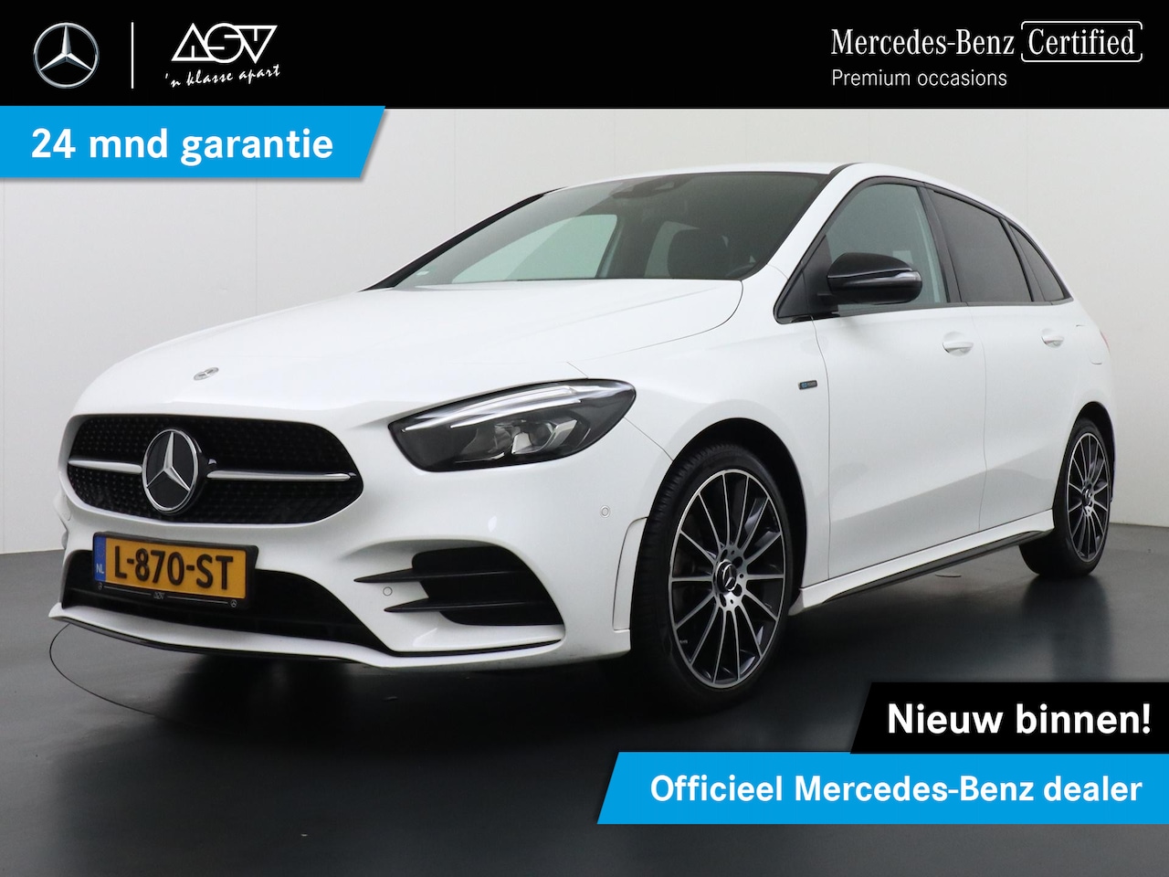 Mercedes-Benz B-klasse - 250 e AMG | Trekhaak | Sfeerverlichting | 19" Multispaaks wielen | Achteruitrij Camera | N - AutoWereld.nl