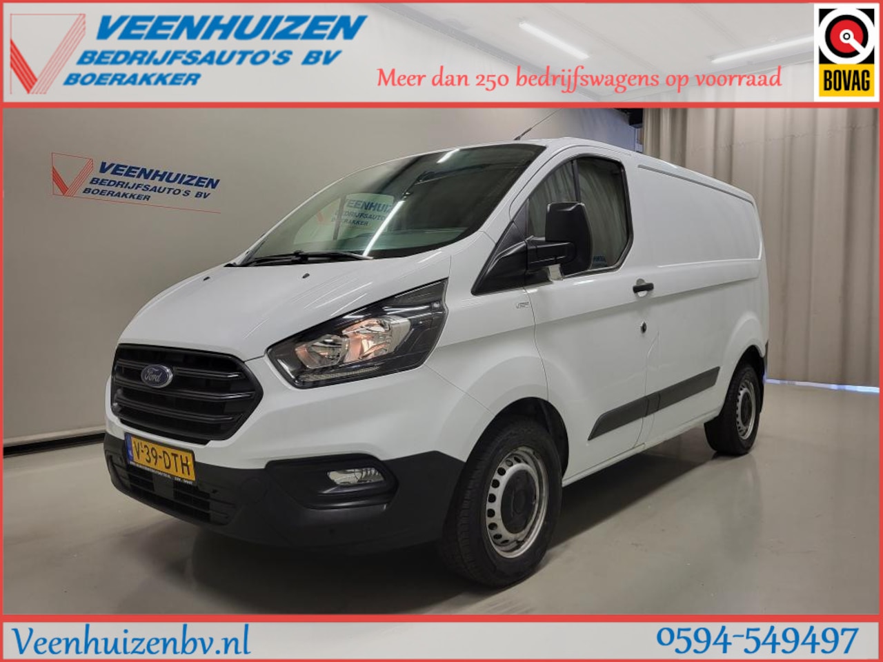 Ford Transit Custom - 2.0TDCI 3-Zits Euro 6! - AutoWereld.nl