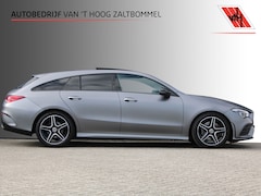 Mercedes-Benz CLA-klasse Shooting Brake - 200 AUT7 <<MAGNO GREY>> AMG NIGHT PANORAMADAK SFEER KEY-LESS GO MEMORY CARPLAY TREKHAAK
