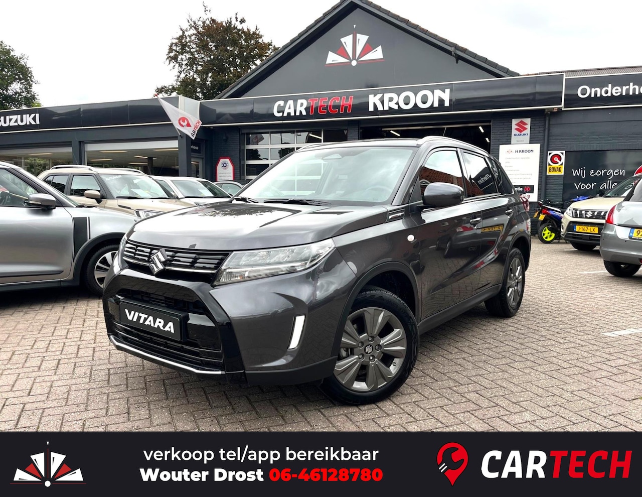 Suzuki Vitara - 1.4 Boosterjet Select Smart Hybrid 1.4 Boosterjet Select Smart Hybrid, Nieuwe type ! - AutoWereld.nl