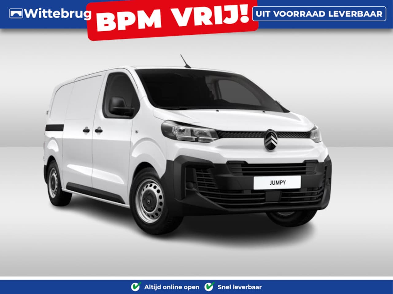 Citroën Jumpy - 1.5 BlueHDI 120 S&S L2 | Surround Nav Pakket | UIT VOORRAAD LEVERBAAR - BPM VRIJ | - AutoWereld.nl