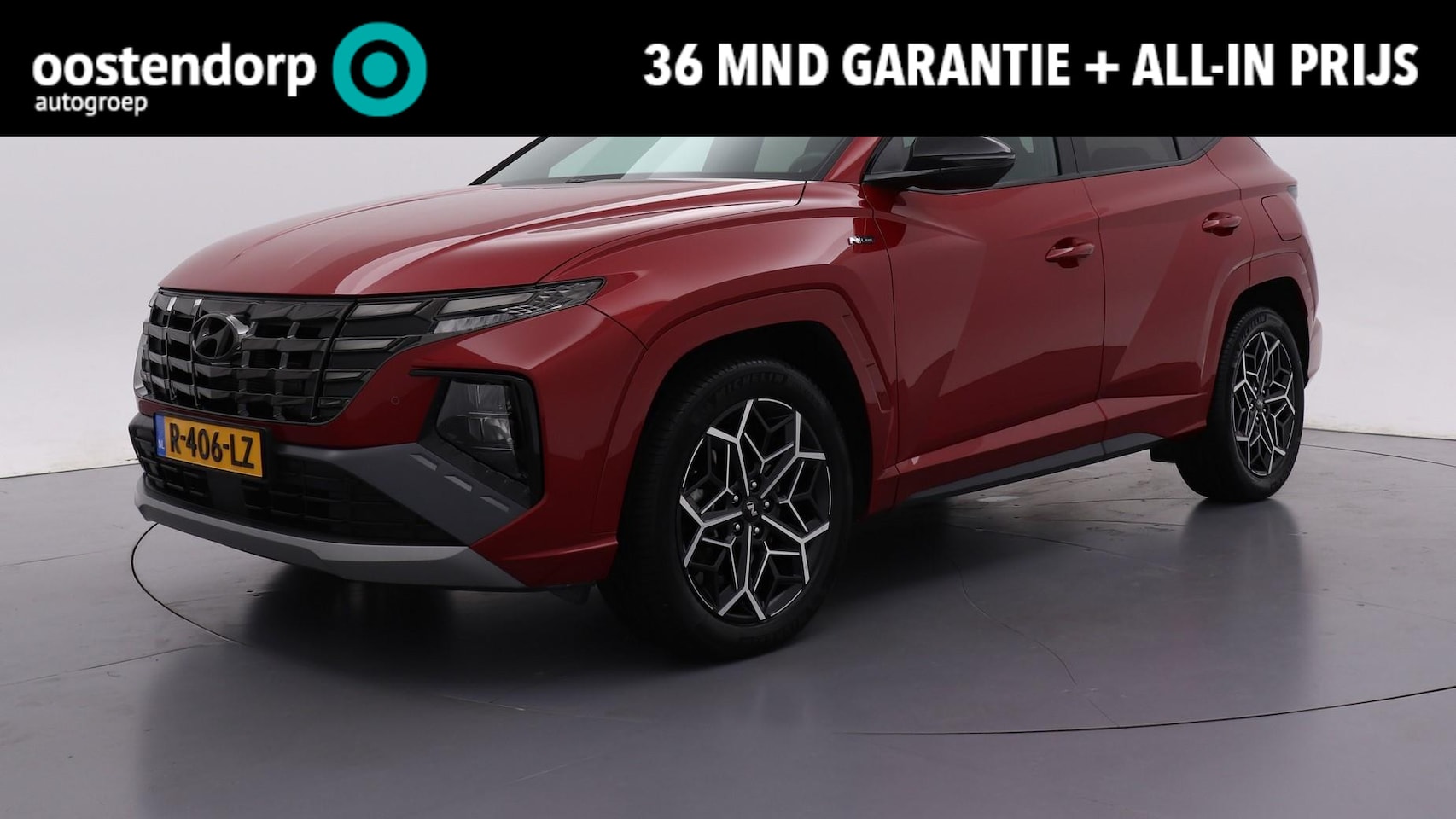 Hyundai Tucson - 1.6 T-GDI HEV 230pk N-Line Special | Rijklaarprijs! | Alcantara bekledig | Adaptive Cruise - AutoWereld.nl