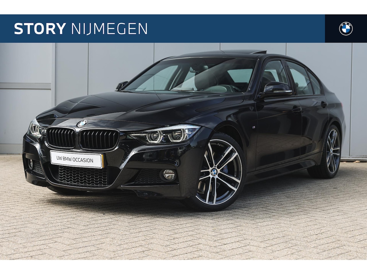 BMW 3-serie - 320i High Executive M Sport Automaat / Schuif-kanteldak / Sportstoelen / LED / Stoelverwar - AutoWereld.nl