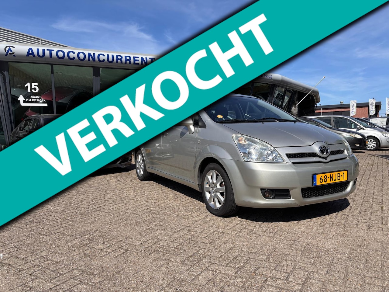 Toyota Corolla Verso - 1.8 VVT-i Terra 7p. Automaat, Nieuwe APK, Inruil mogelijk. - AutoWereld.nl