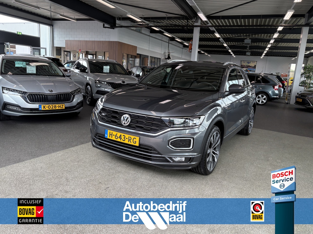 Volkswagen T-Roc - 1.5 TSi 150PK DSG Sport Business R-Line CAMERA/NAVI/ADAPT.CRUISE/PDC/19INCH/AFN.TREKHAAK - AutoWereld.nl