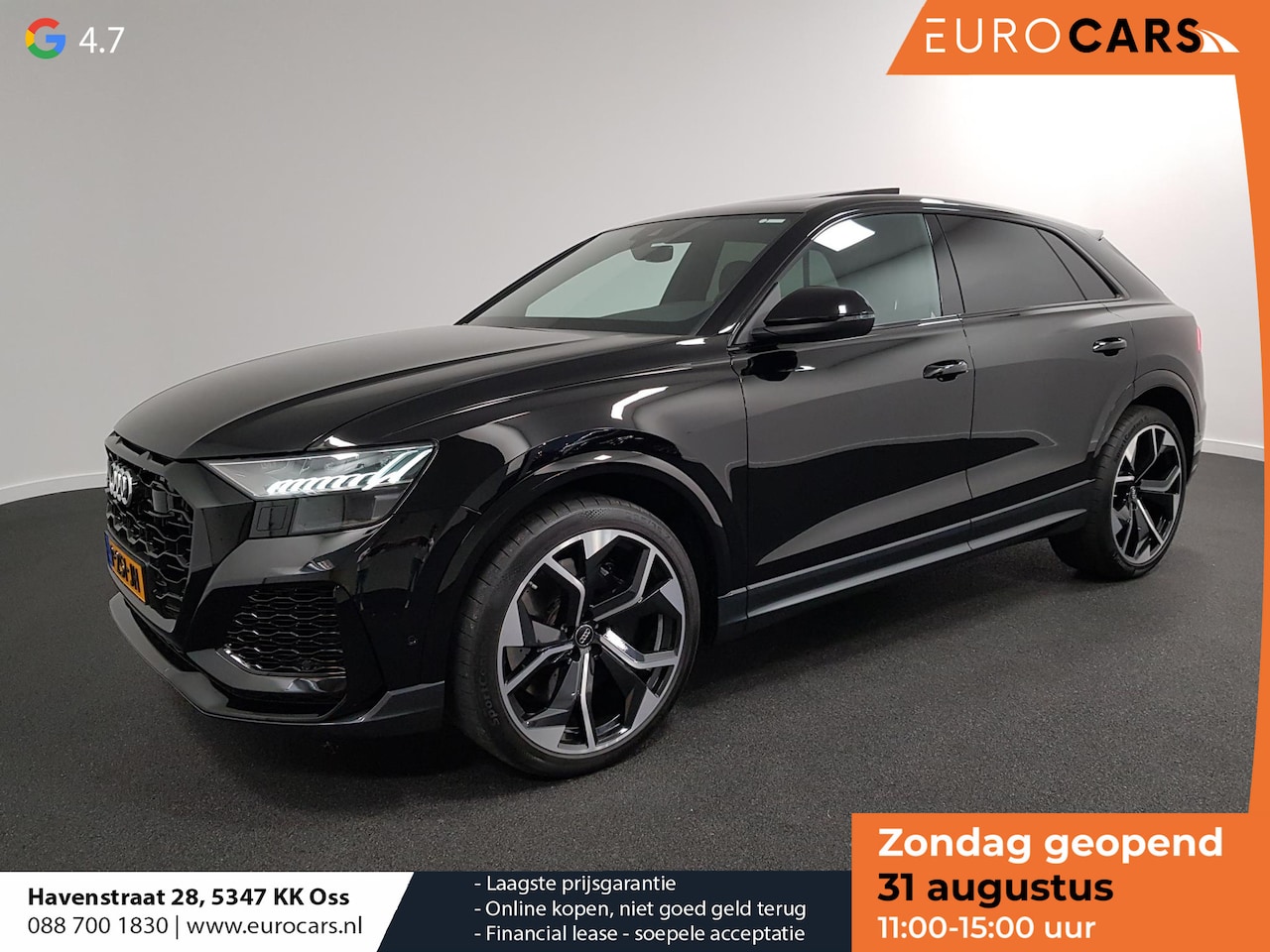 Audi RSQ8 - 4.0 TFSI RS Q8 Quattro 600pk! Panorama dak Navigatie Electrische achterklep Led Camera Cli - AutoWereld.nl