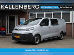 Citroën Jumpy - 2.0 BlueHDI 122PK Business L3H1 DC / 5 pers / Dubbel cabine / Trekhaak / Navi