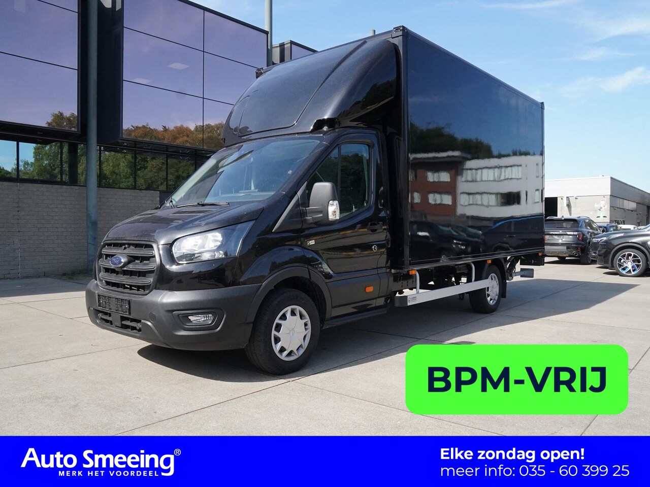 Ford Transit - 350 2.0 TDCI L4H1 Trend Automaat | BPM-Vrij | Meubelbak | Hydraulische laadklep | 130PK | - AutoWereld.nl