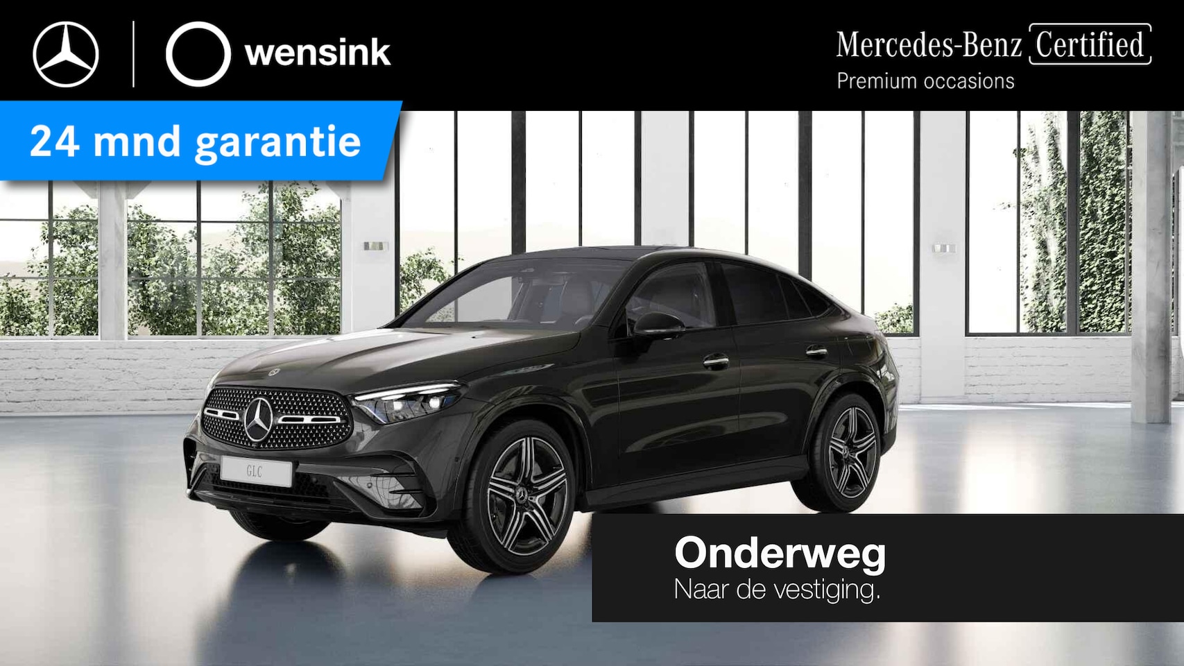 Mercedes-Benz GLC-klasse Coupé - 300e 4MATIC AMG Line | Premium plus | Trekhaak | 20 inch | Alarm | Panoramadak | - AutoWereld.nl