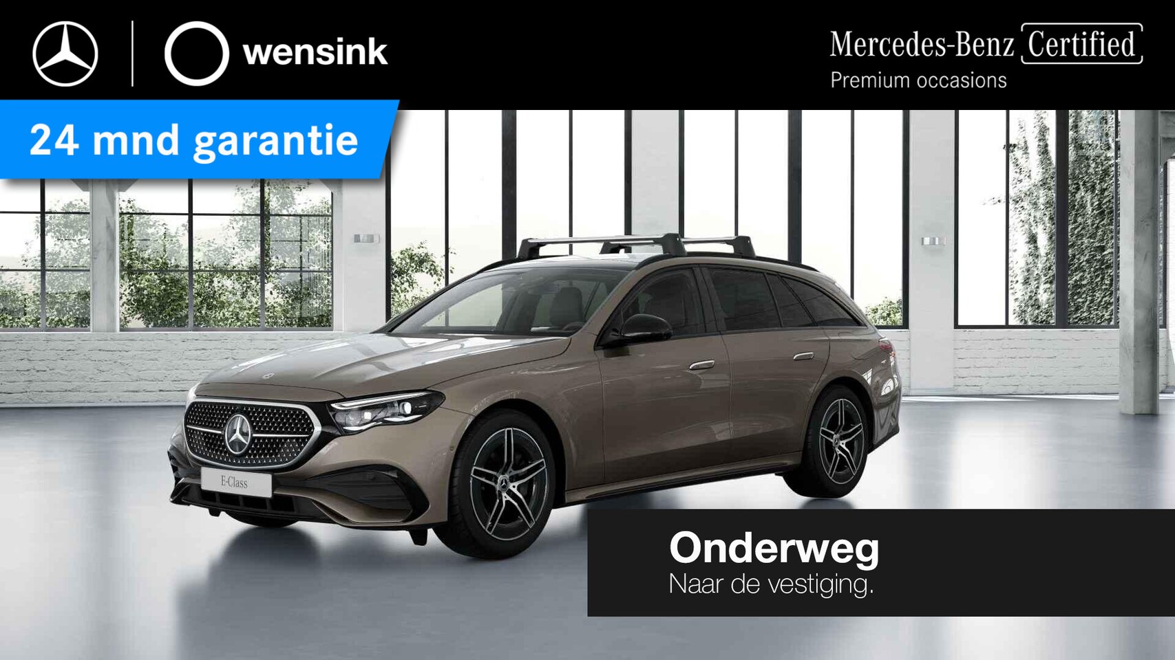 Mercedes-Benz E-klasse Estate - 300 e AMG Line | Rij assistentie pakket | Trekhaak | Panoramadak | Night pakket | - AutoWereld.nl