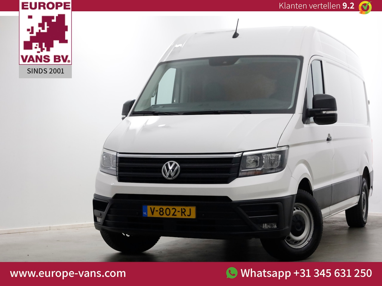 Volkswagen Crafter - 35 2.0 TDI 140pk RWD L3H3 (L2H2) Comfortline Navi/Camera 07-2018 - AutoWereld.nl