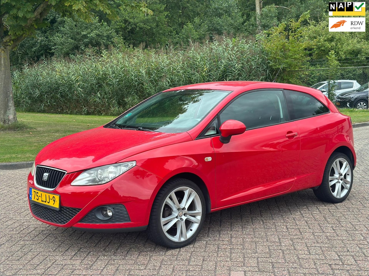 SEAT Ibiza SC - 1.4 Sport-up/AIRCO/CRUISE/ELECRAMEN VOOR - AutoWereld.nl
