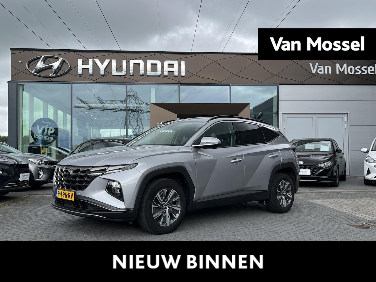 Hyundai Tucson - 1.6 T-GDI HEV Comfort Smart | Trekhaak | Cruise control adep. | Trekgewicht tot 1650kg | - AutoWereld.nl
