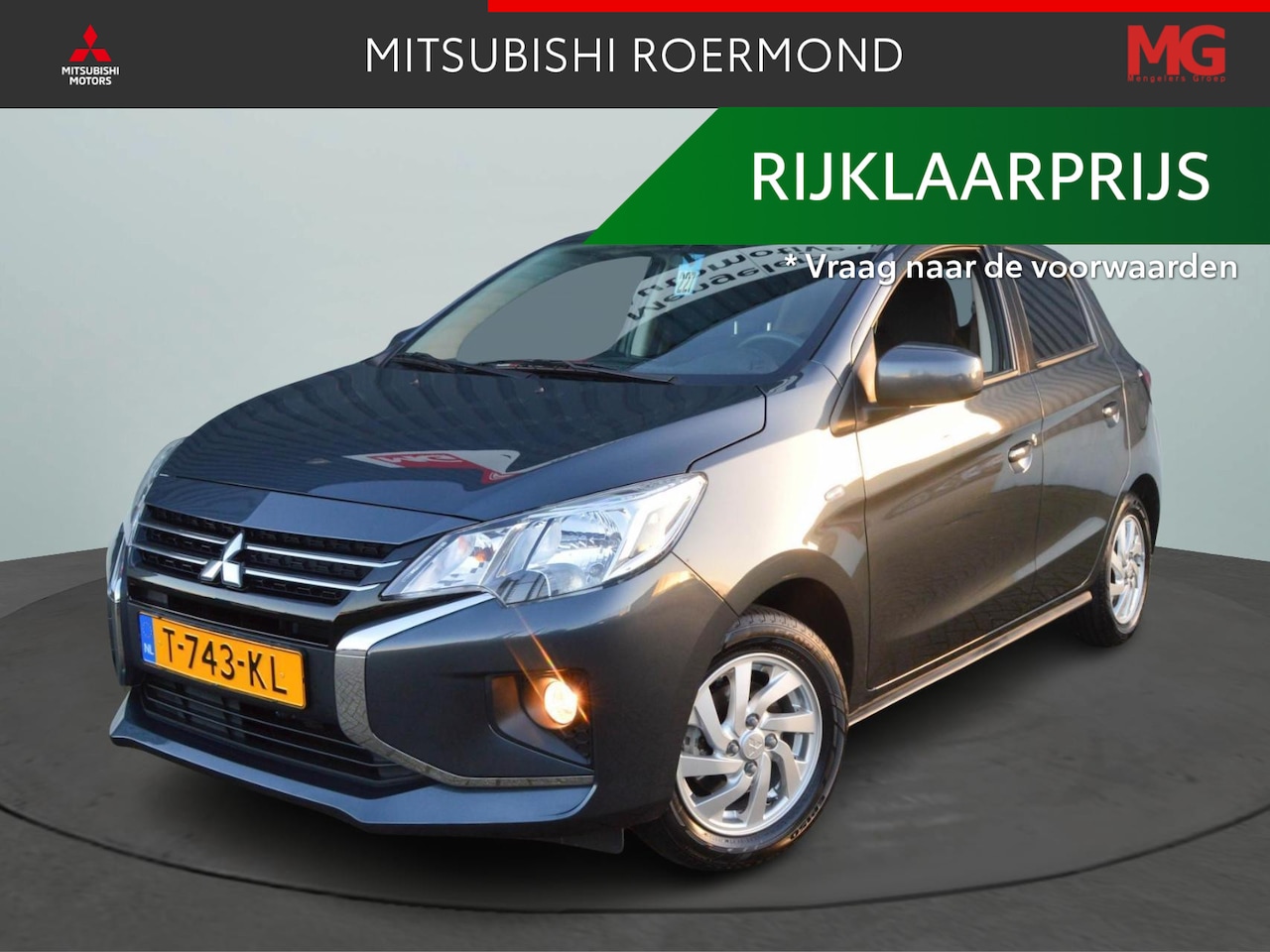 Mitsubishi Space Star - 1.2 Dynamic /Ecc/Cruise/Camera/ALL IN PRIJS - AutoWereld.nl