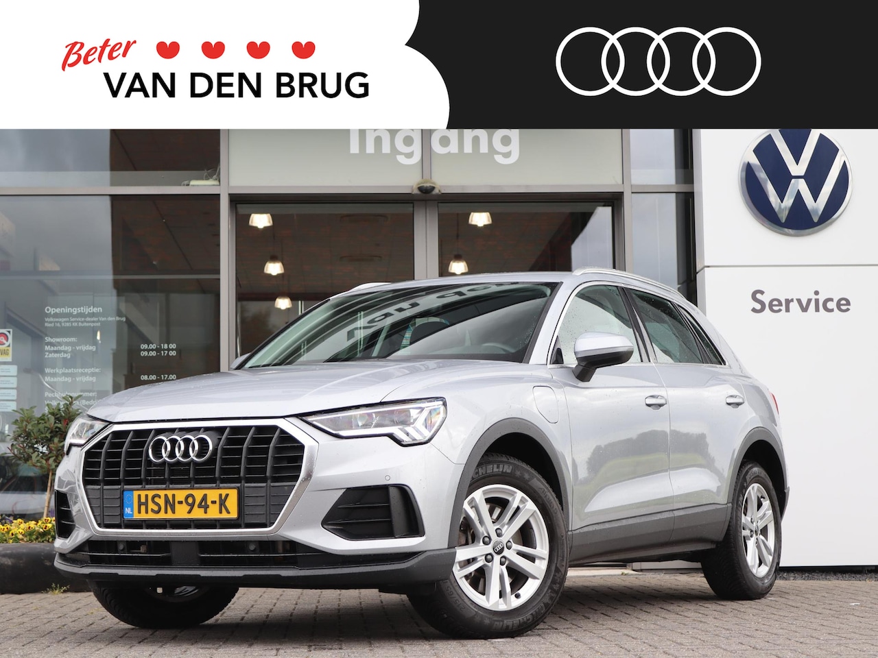 Audi Q3 - 45 TFSI 245 pk e edition | trekhaak | Adaptive Cruise | Camera | Navigatie | LED | Climatr - AutoWereld.nl