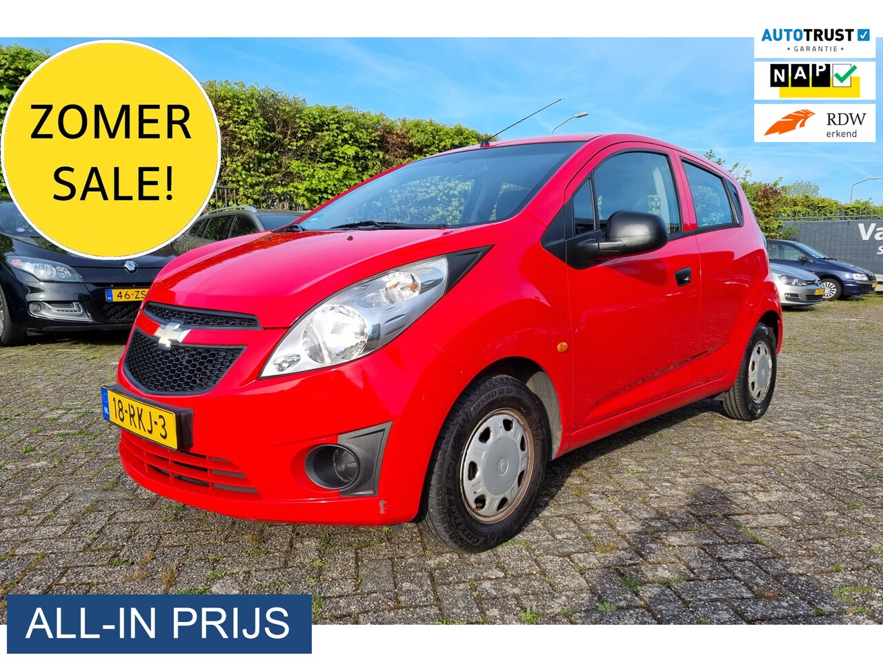 Chevrolet Spark - 1.0 16V LE ✅NIEUWE APK ✅GARANTIE - AutoWereld.nl