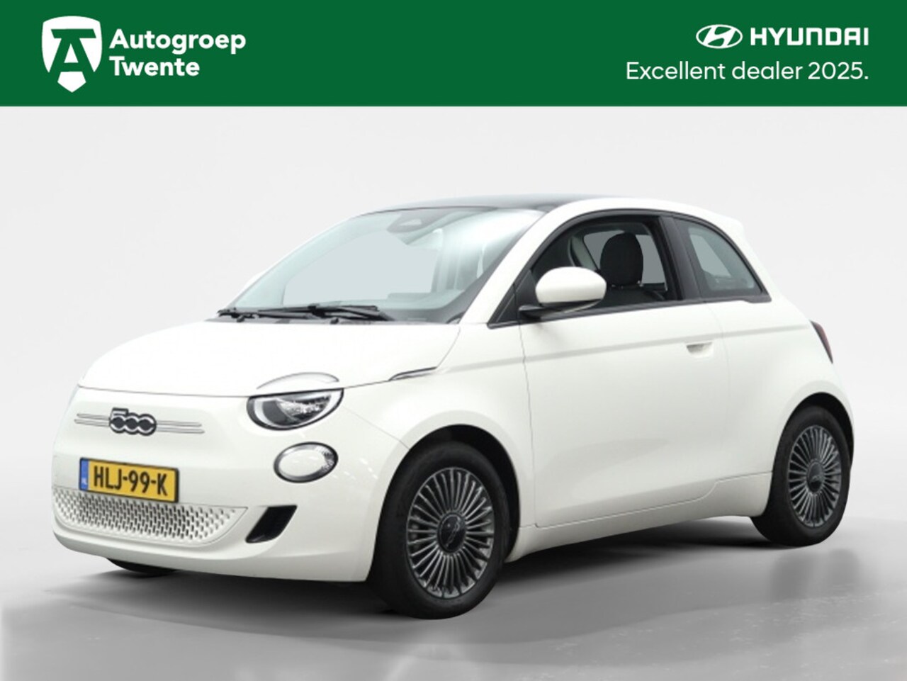 Fiat 500 - Icon 42 kWh | Panoramadak | Navigatie | Lease 339 - AutoWereld.nl