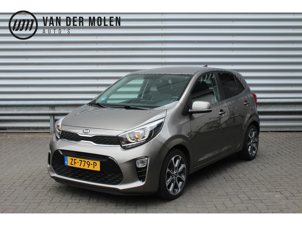 Kia Picanto - 1.0 CVVT 67pk Design Edition NL-Auto BTW Clima Cruise Navi Camera Leder 16"LMV 1e Eigenaar - AutoWereld.nl